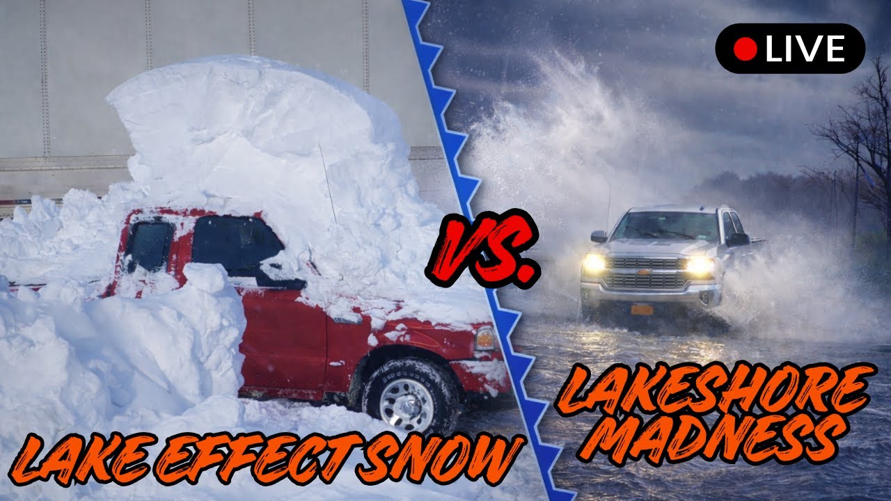 Live Lake Effect Snow Chase - YouTube