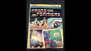 Transformers generation one issue 14 marvel uk complete comic collection G1 exclusive story artwork
