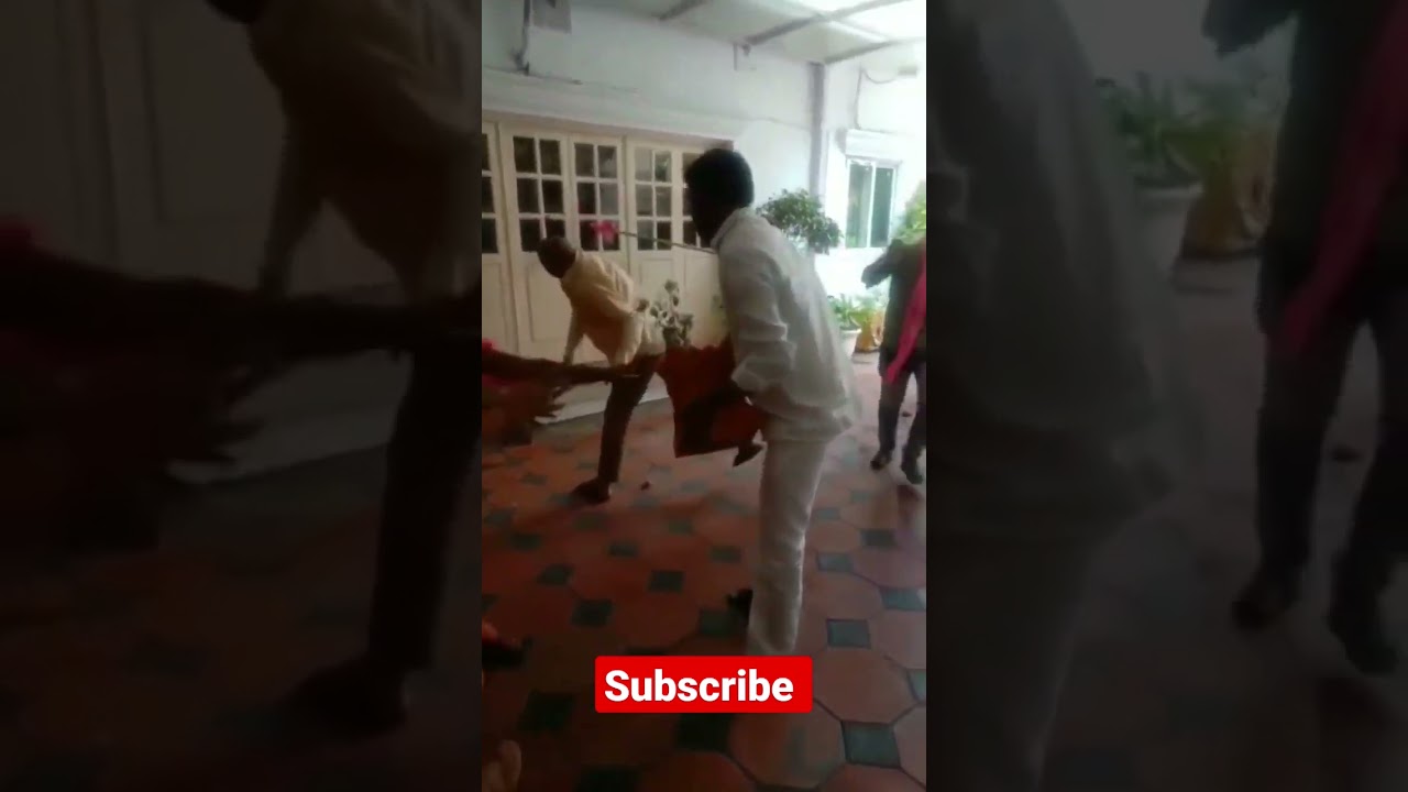 mp Aravind house 🏠  attack on trs 