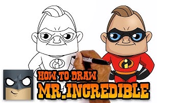 How to Draw Mr Incredible | The Incredibles 2 (Art Tutorial)
