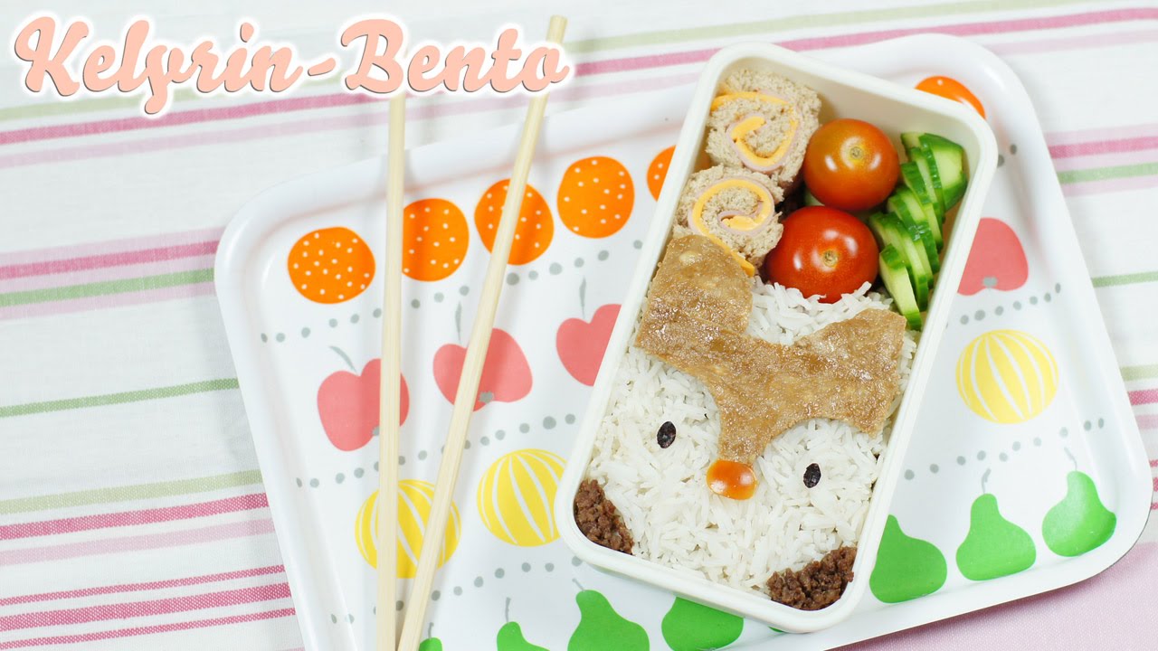 Landry Bento tutorial | Sanrio charaben series | Square head | (stfr)