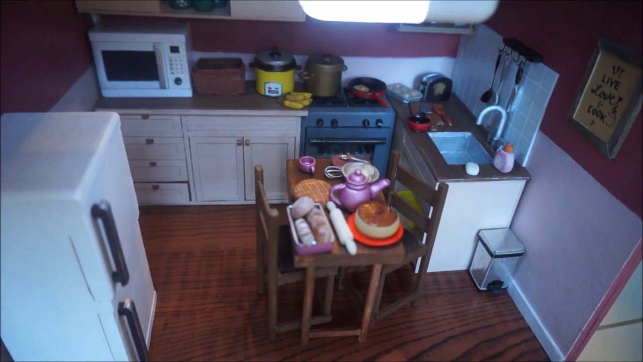 Kitchen Diorama by TINNIATURES YouTube