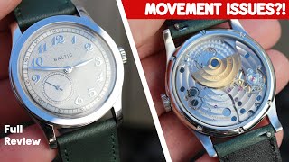BALTIC MR01 Full Review | Possible issues with the Hangzhou Micro Rotor Movement?!