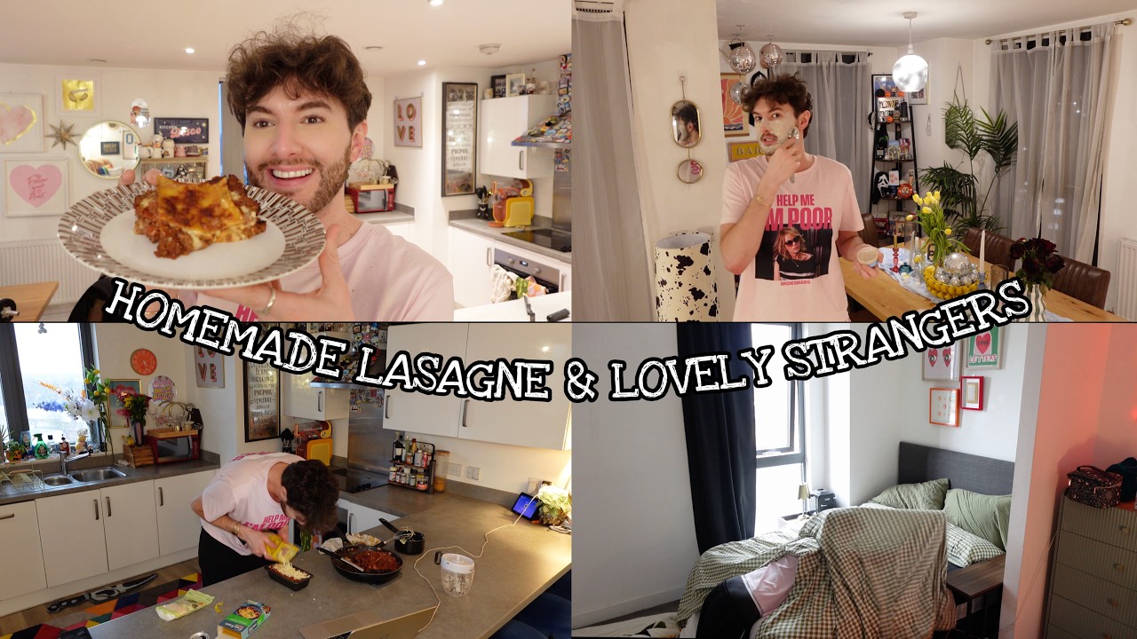 Homemade Lasagne & Lovely Strangers xx