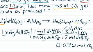Gas Stoichiometry