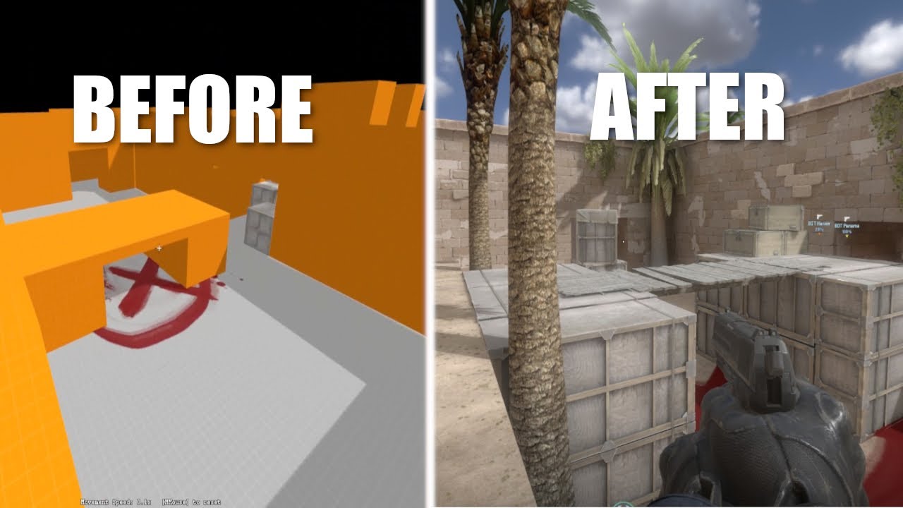 I made my first COUNTER STRIKE 2 map!! - YouTube
