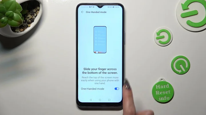 How to Enter One Handed Mode on Honor X6?