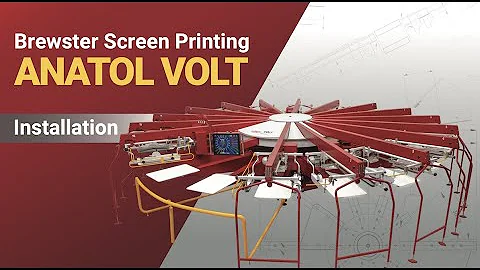 Brewster Screen Printing Anatol VOLT 14/12 Installation