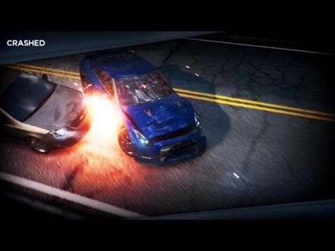 NFS Most Wanted 2 Crashes Takedowns 