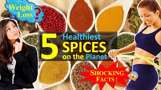 5 Healthiest Spices On Planet | Best Spices, Shocking FACTS You Don't Know !