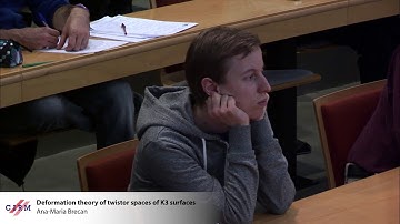 Ana-Maria Brecan: Deformation theory of twistor spaces of K3 surfaces​