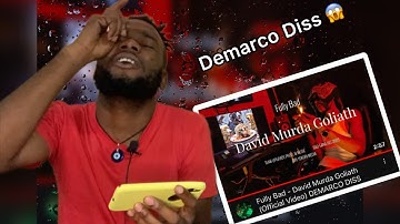Fully Bad - David Murda Goliath (Official Video) DEMARCO DISS *REACTION*