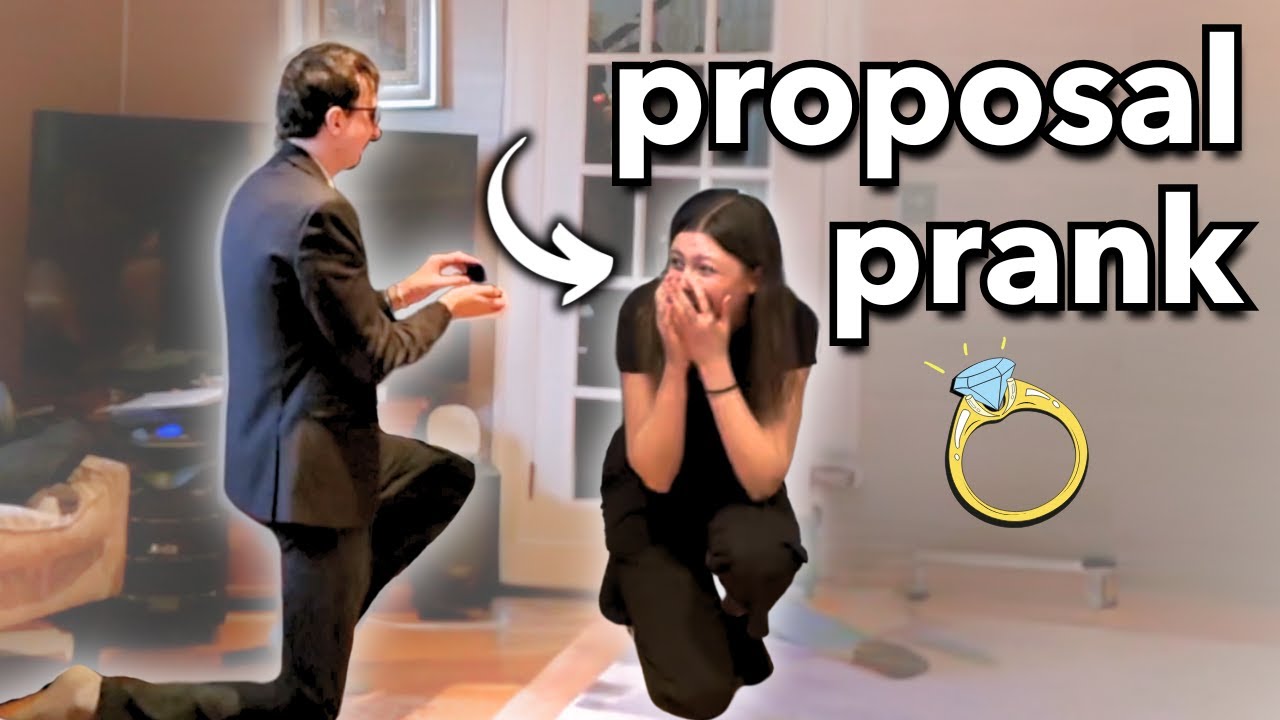Insane PROPOSAL Prank in University (Everyone Believed It)
