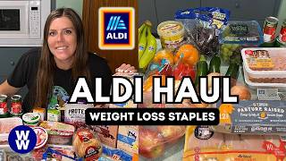 Healthy ALDI Grocery Haul For Weight Loss | Meals Ideas | WeightWatchers Points, Nutrition & Prices
