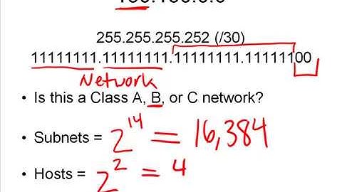 16  How to Find the Number of Subnets  Valid Hosts