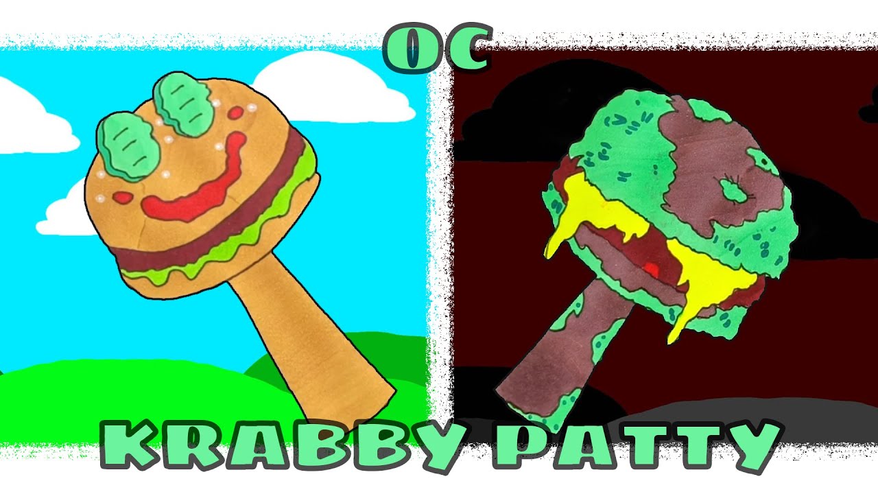 Incredibox Sprunki OC : Krabby Patty Phase 2 Perfect Cutout!