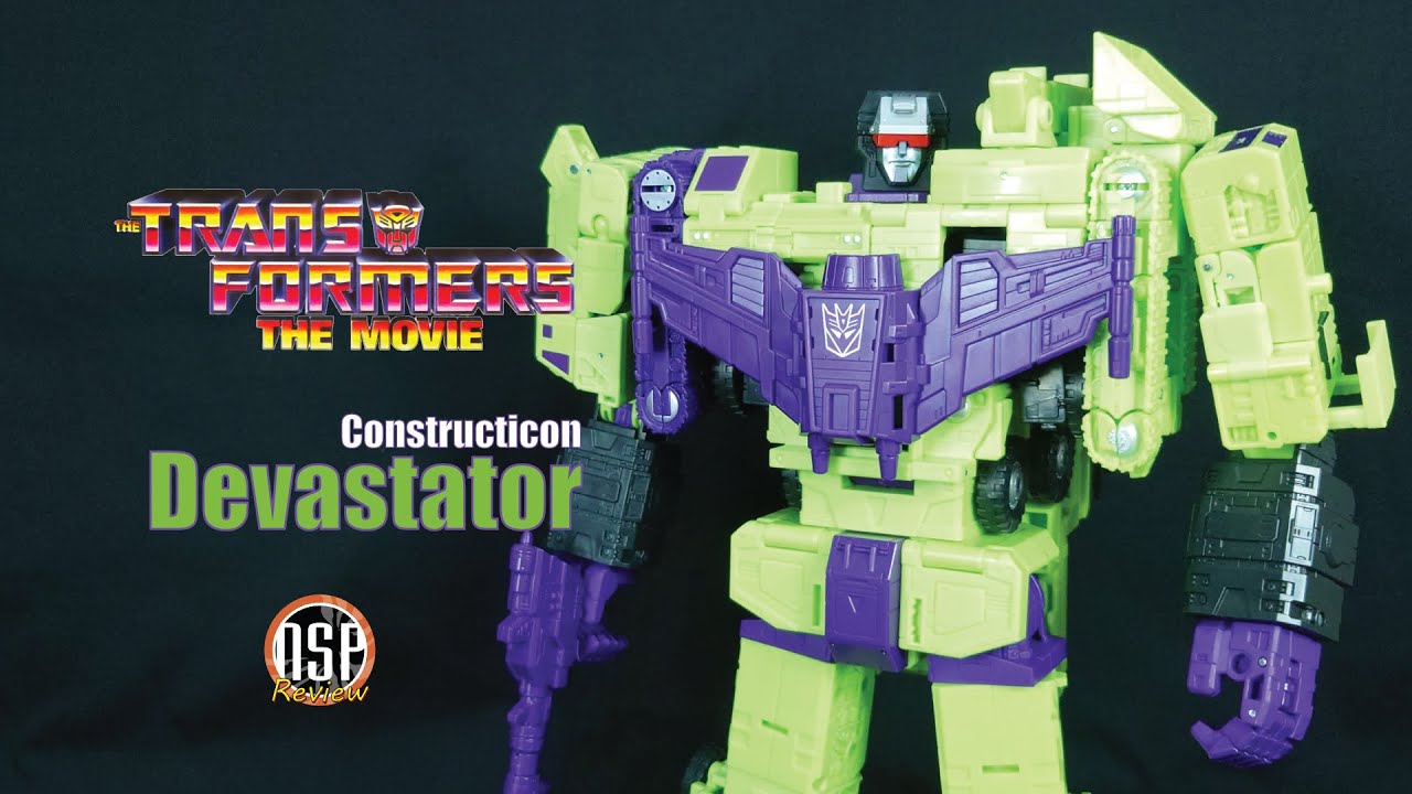 Hasbro Transformers Constructicon Devastator Studio Series The Movie ...