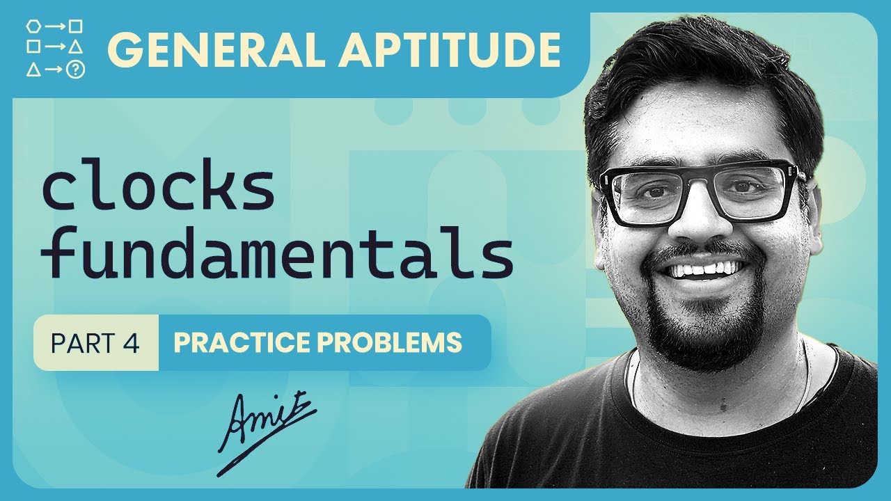 Clock | Clocks Reasoning Tricks | Aptitude for GATE | Part 4 - YouTube