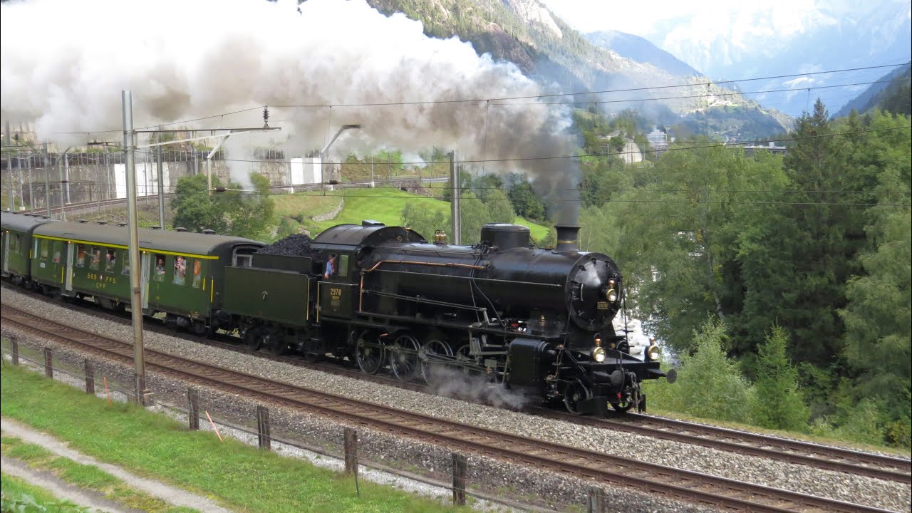 Железнодорожные дни Готтарда 2025 – Слон, Крокодил и Re 6/6 на северном склоне | SwissRails