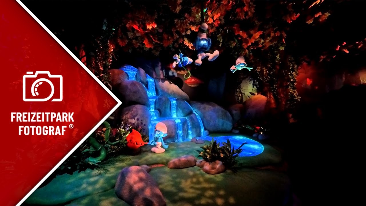 Die Schlümpfe Abenteuer - Plopsaland Deutschland - Onride - 2026