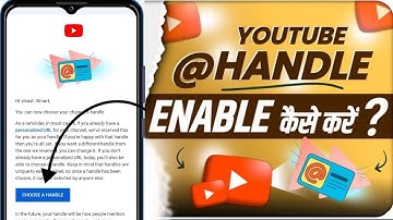 Youtube handle kaise banaye | Introducing youtube handles | youtube handle