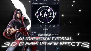 Tutorial ||3D Element Like After effects on Alight Motion || screenshot 2