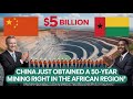 To repay China, this African country signs a 50-year mineral extraction agreement with China!