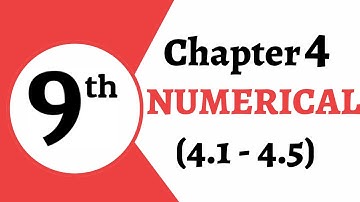 9th Physics Numerical Chapter 4 (4.1 - 4.5) | [Urdu/Hindi] | Knowledge and Wisdom