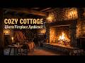 Medieval Cozy Cottage 🔥 | Warm Fireplace Ambience for Relaxation, Study &amp; Focus