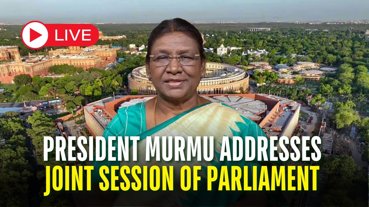 LIVE: President Droupadi Murmu Addresses A Joint Parliament Session Ahead Of Budget 2026