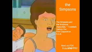 Fox Split Screen Credits May 18, 1999 The Simpsons Season Finale