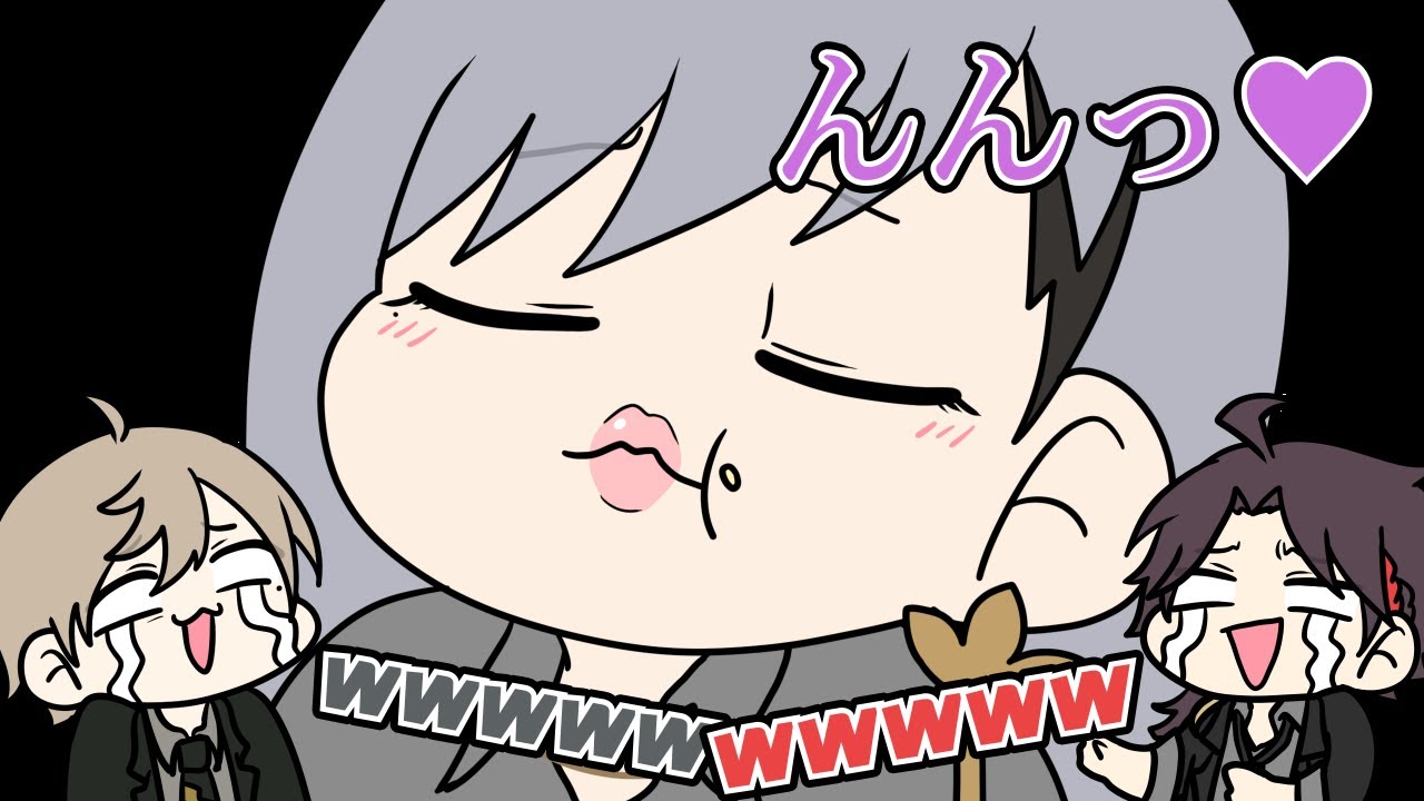 楓の地獄ASMRに巻き込まれるかなかなとあきな【にじさんじ】【手書き切り抜き】