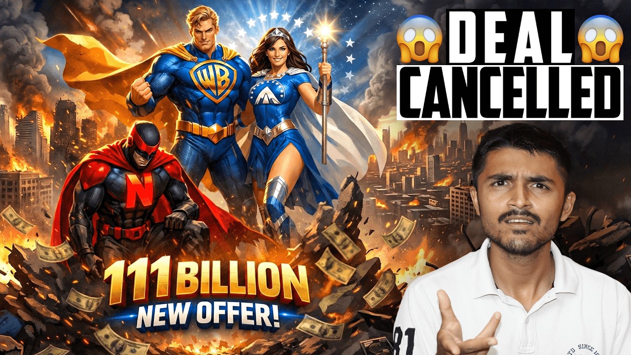 Netflix LOST the Deal 😱 Paramount Wins Warner Bros War!