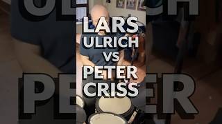 LARS ULRICH VS PETER CRISS - Drummer reacts to Metallica "Enter Sandman" and Kiss "Shock Me"