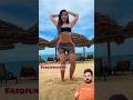 Nora fatehi 💃Dance moves in Zanzibar beach 🏖️ #norafatehi #newsong