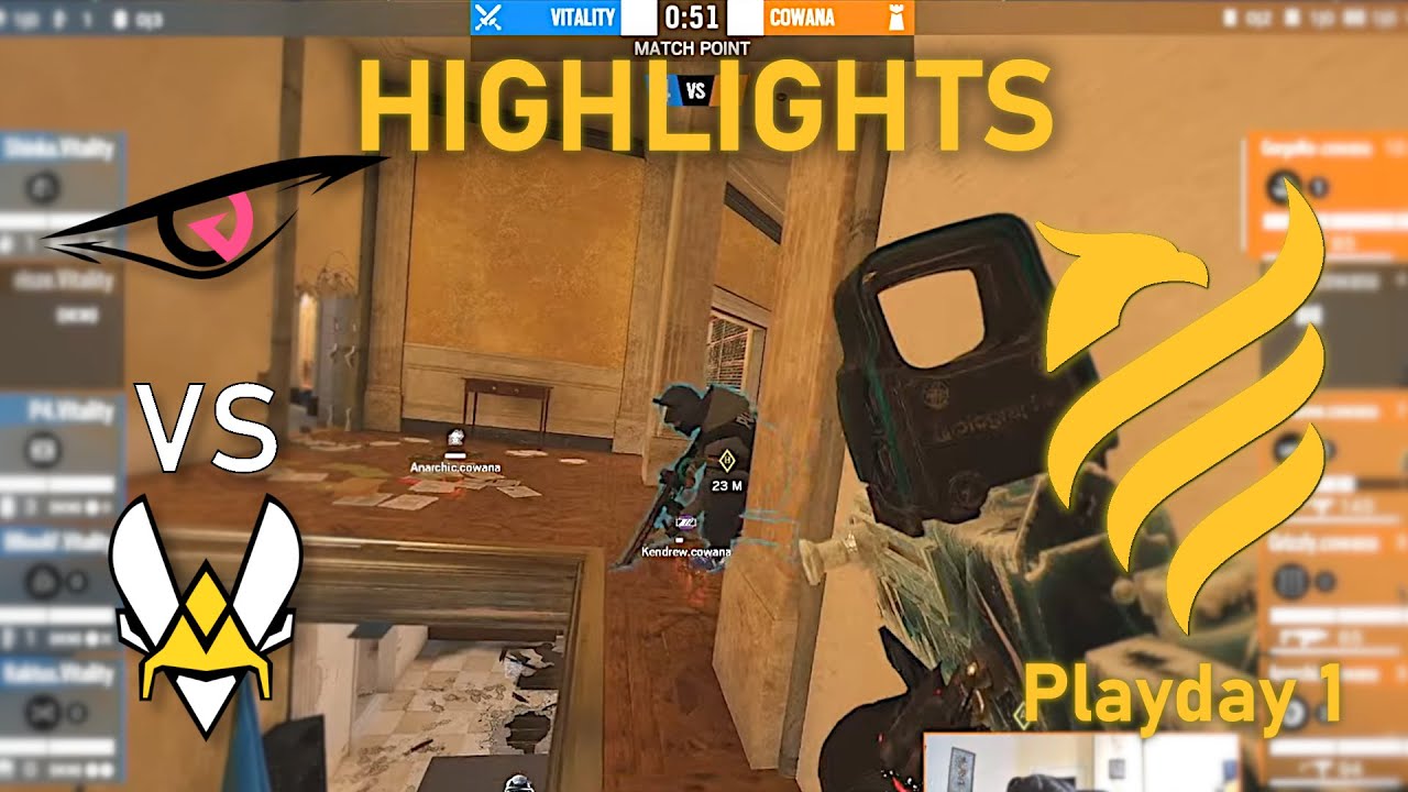 EUL IS BACK! Vitality vs Cowana - HIGHLIGHTS - Playday 1 - EUL 2021 Stage 2