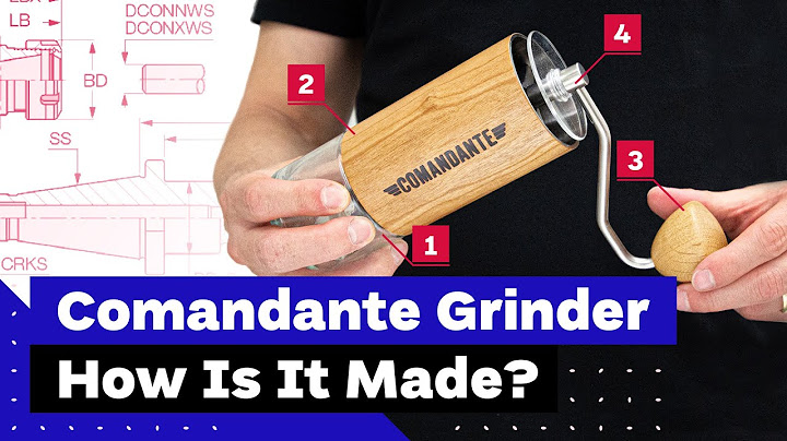 Comandante Grinder Factory Tour with The Founder