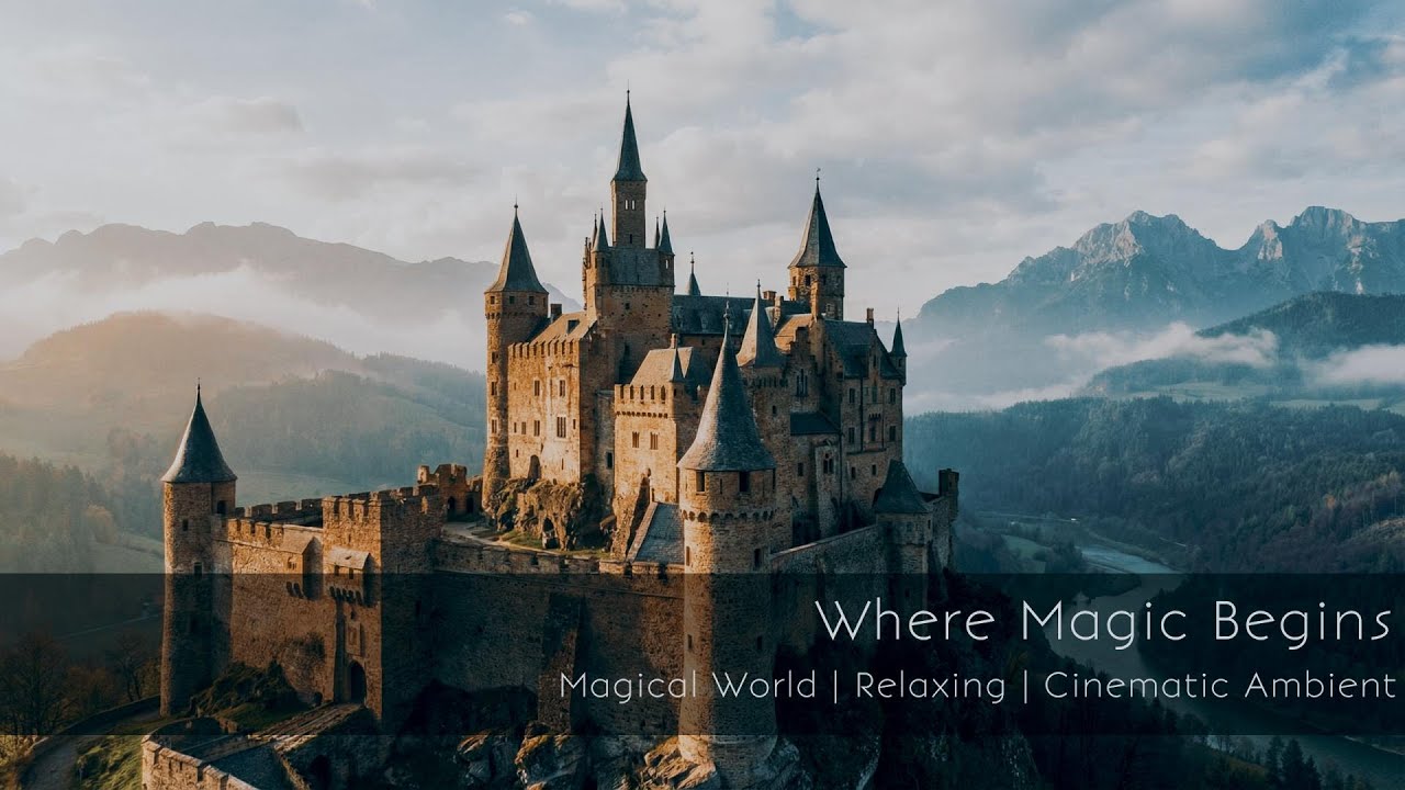 Where Magic Begins✨｜ Magical Fantasy World Music for Reading, Relaxing & Dreaming