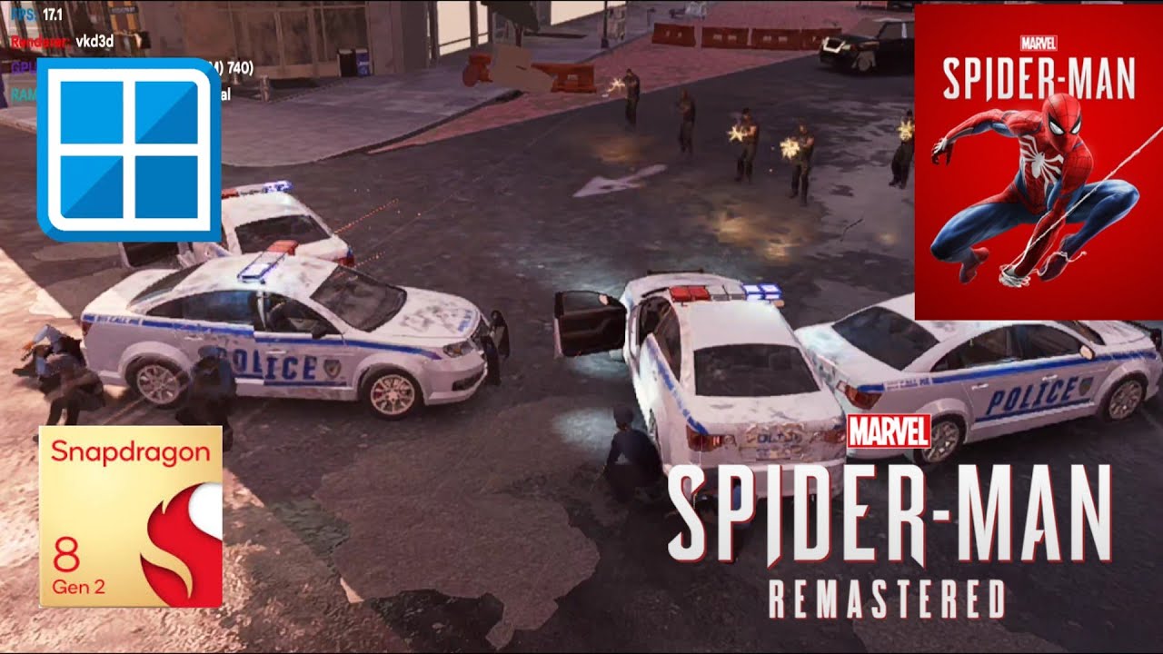 Marvel’s Spider-Man Remastered On Android - Winlator v2.8.2 Full Setup Guide & Fix Sound Fix Graphic