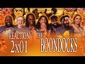 HUEY VS RUCKUS, FINAL DESTINATION - The Boondocks 2x1, &quot;...Or Die Trying&quot; - Group Reaction