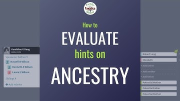 Do THIS With Ancestry Record Hints to Accurately Build a Family Tree