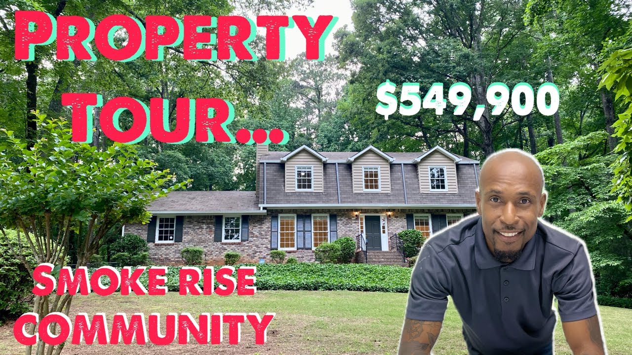 🏠 💴 1+ ACRE in Smoke Rise-PROPERTY TOUR #realestate #stonemountain #propertytour #listingagent