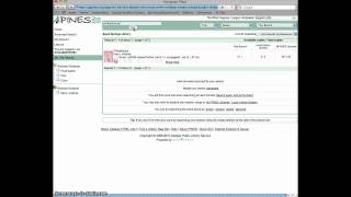 Creating A Hold On Your GA Pines Account
