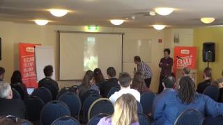 Start-up Lightning Talks at the Polyglot Gathering 2016