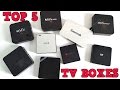 TOP 5 Best TV BOXES to buy in 2016