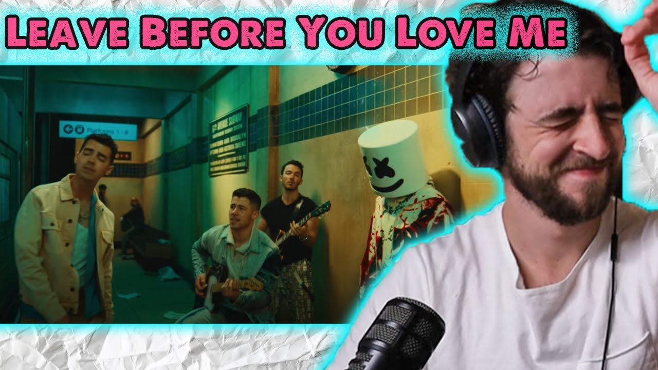 I Cannot Get Enough of This One - Jonas Brothers and Marshmellow - Reaction Leave Before You Love Me