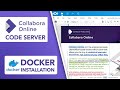Collabora online nextcloud office code server docker container installation inkl reverse proxy