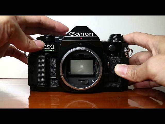 Canon AE-1P シャッター鳴き - YouTube