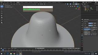 Fedora Hat Modeling in Blender 2.8