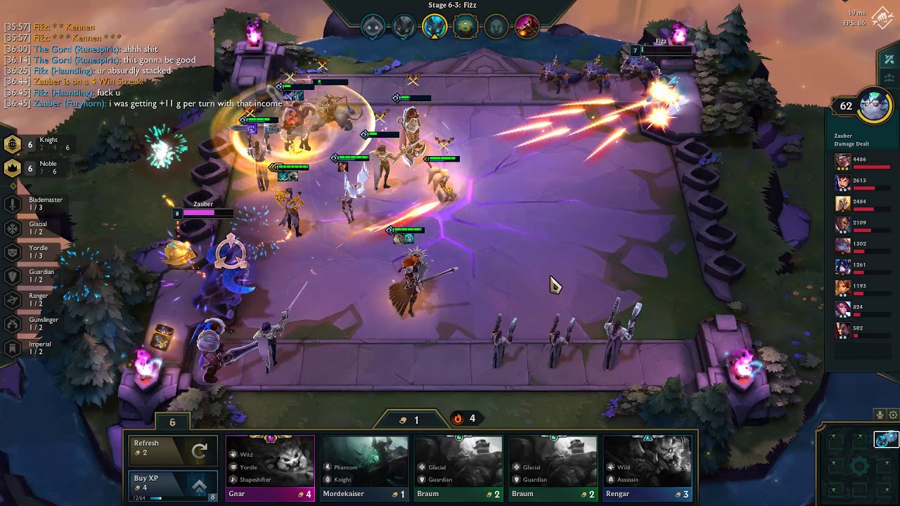 TFT 6 nobles 6 knights patch 9.15 rngesus delivers gifted game